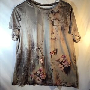 Floral Print Women's Top